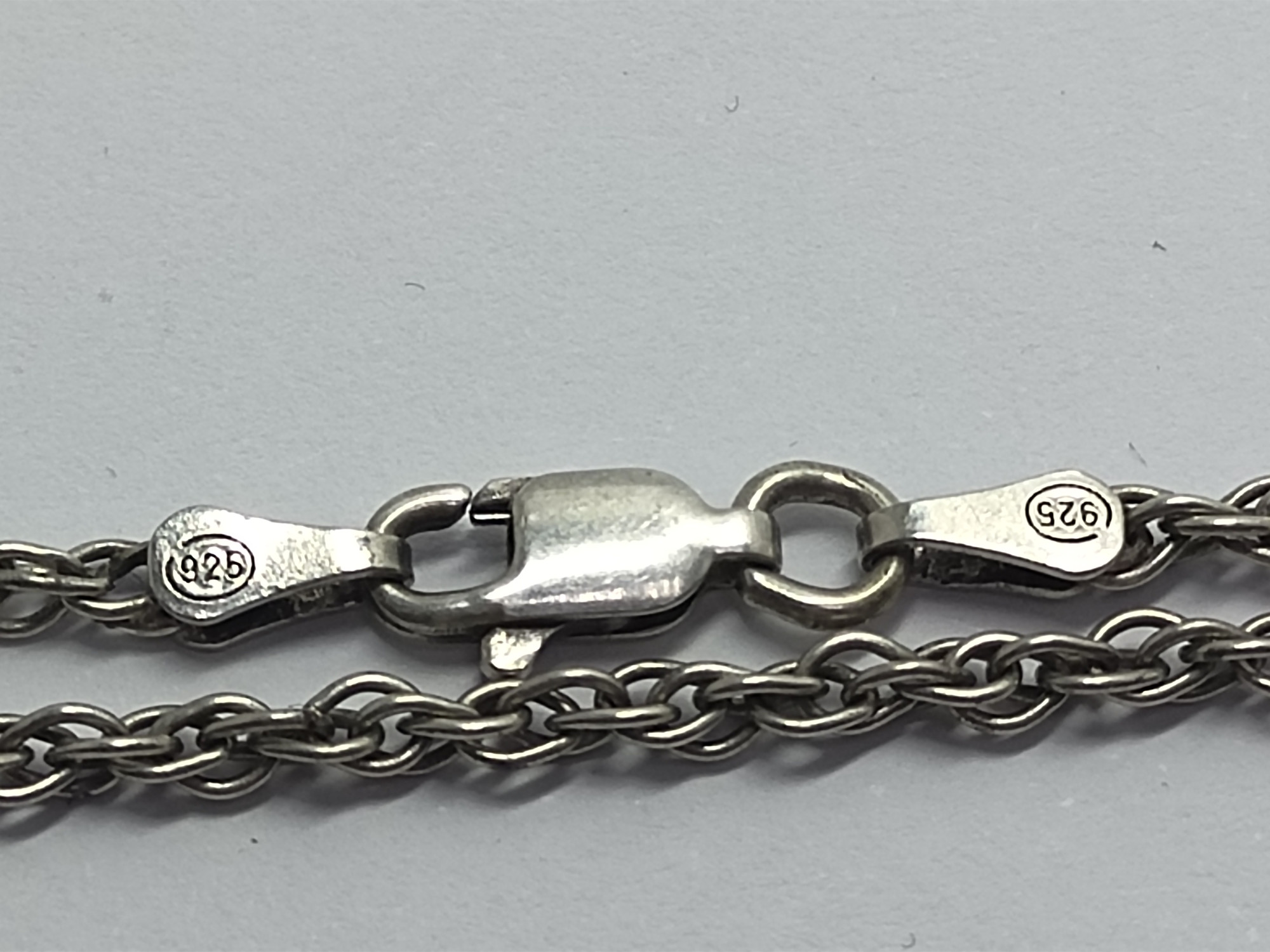Серебряная цепь с плетением Кордовое (33505823) 1