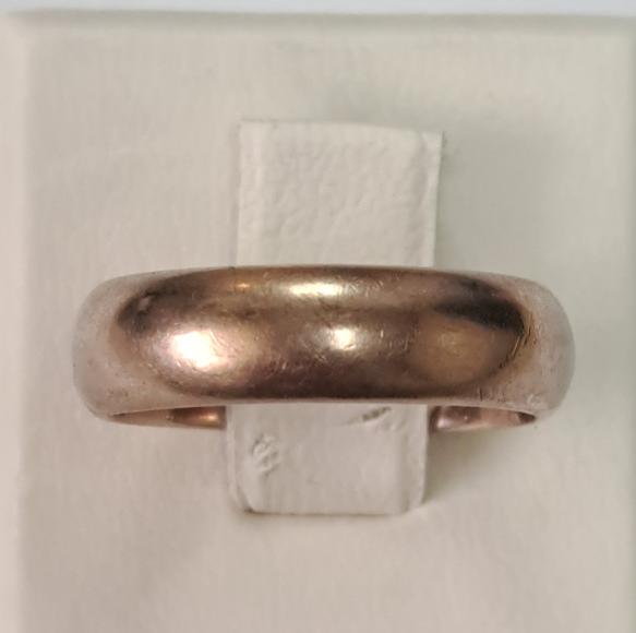Обручальное кольцо из красного золота (33733047) 0