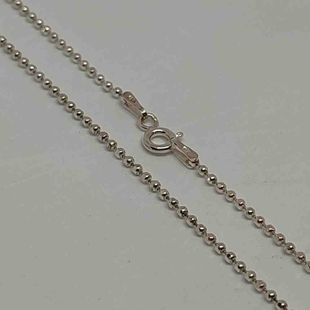 Серебряная цепь с плетением Фантазийное (33774889) 0