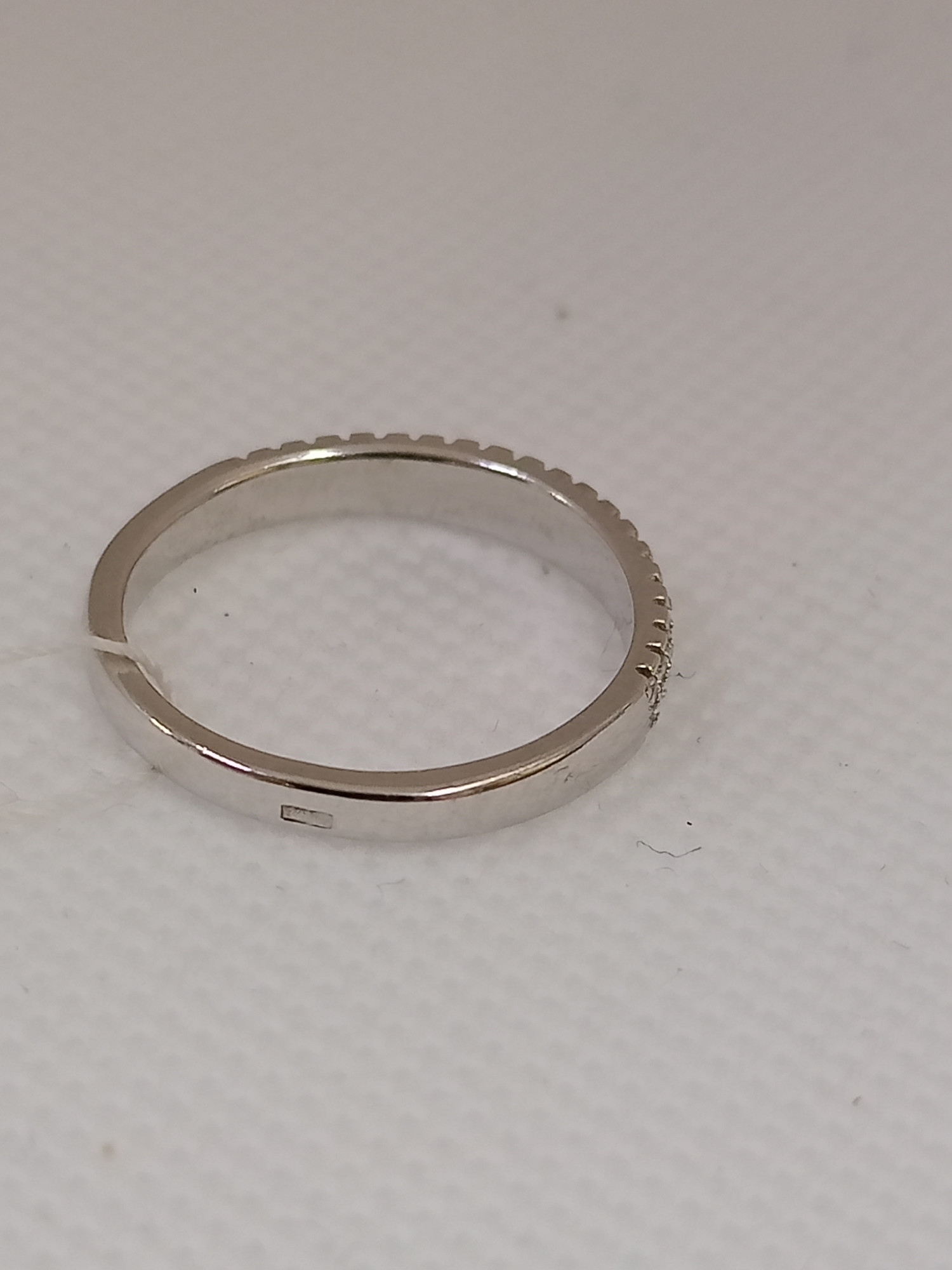 Серебряное кольцо с цирконием (33819505) 4