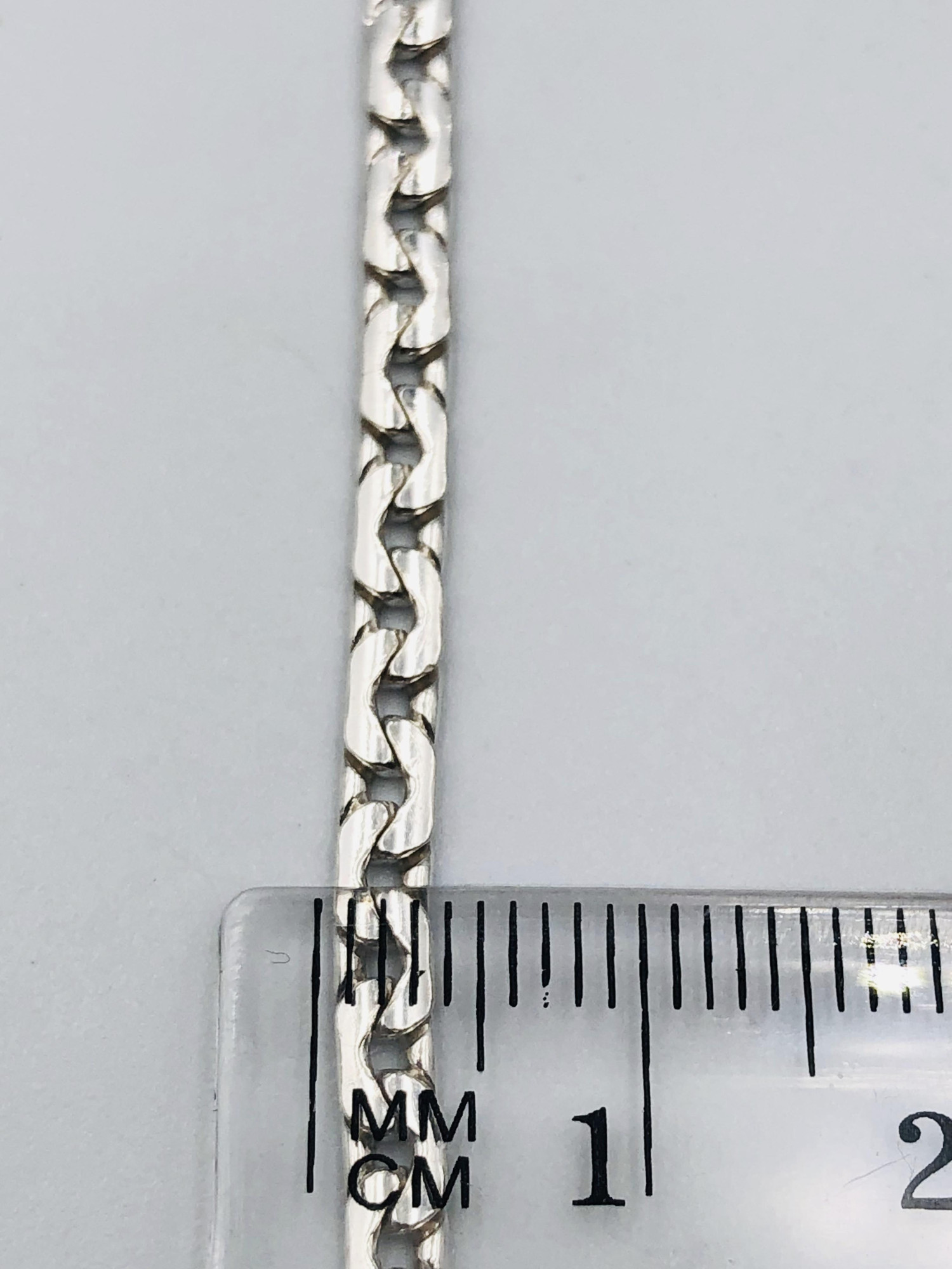 Серебряная цепь с плетением Якорное (33721633) 2