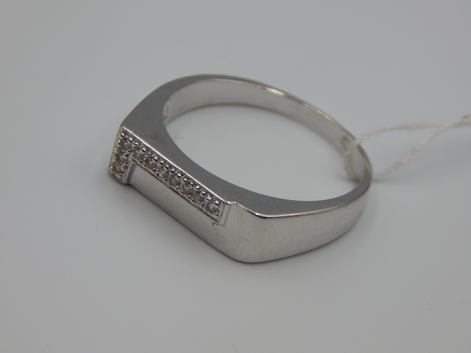 Серебряный перстень с цирконием (33468007) 2
