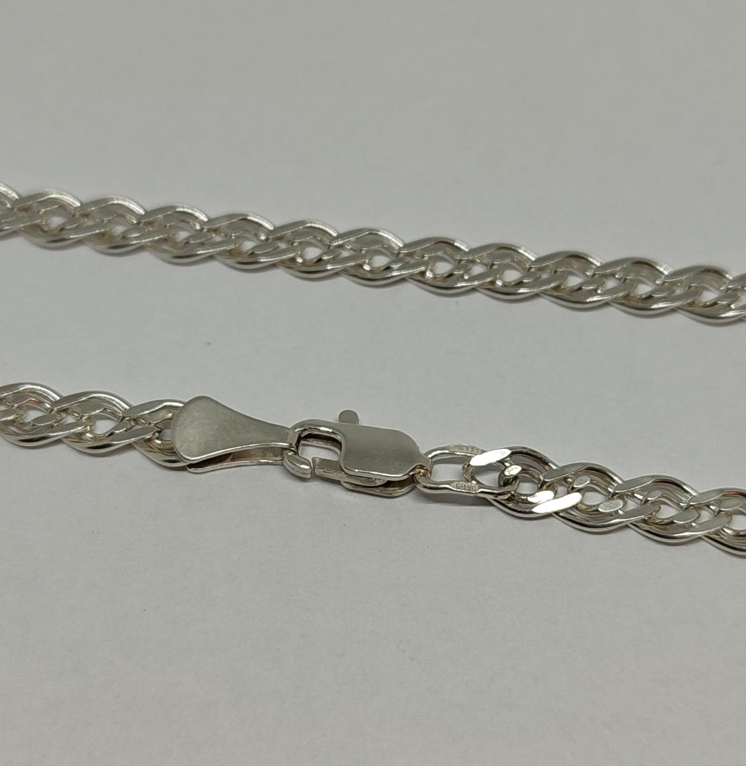 Серебряная цепь с плетением Нонна (33296040) 0
