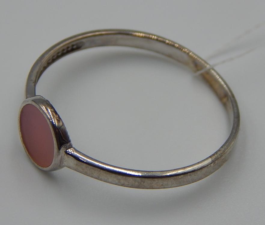 Серебряное кольцо с эмалью (32506222) 2
