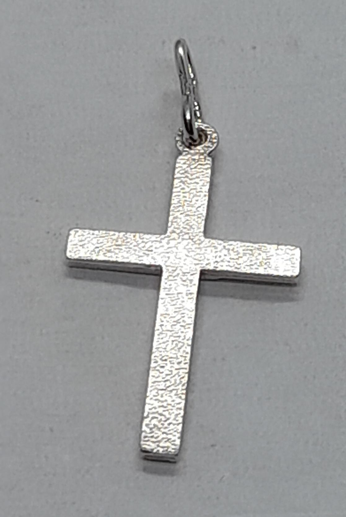 Срібний підвіс-хрест (31805749) 1