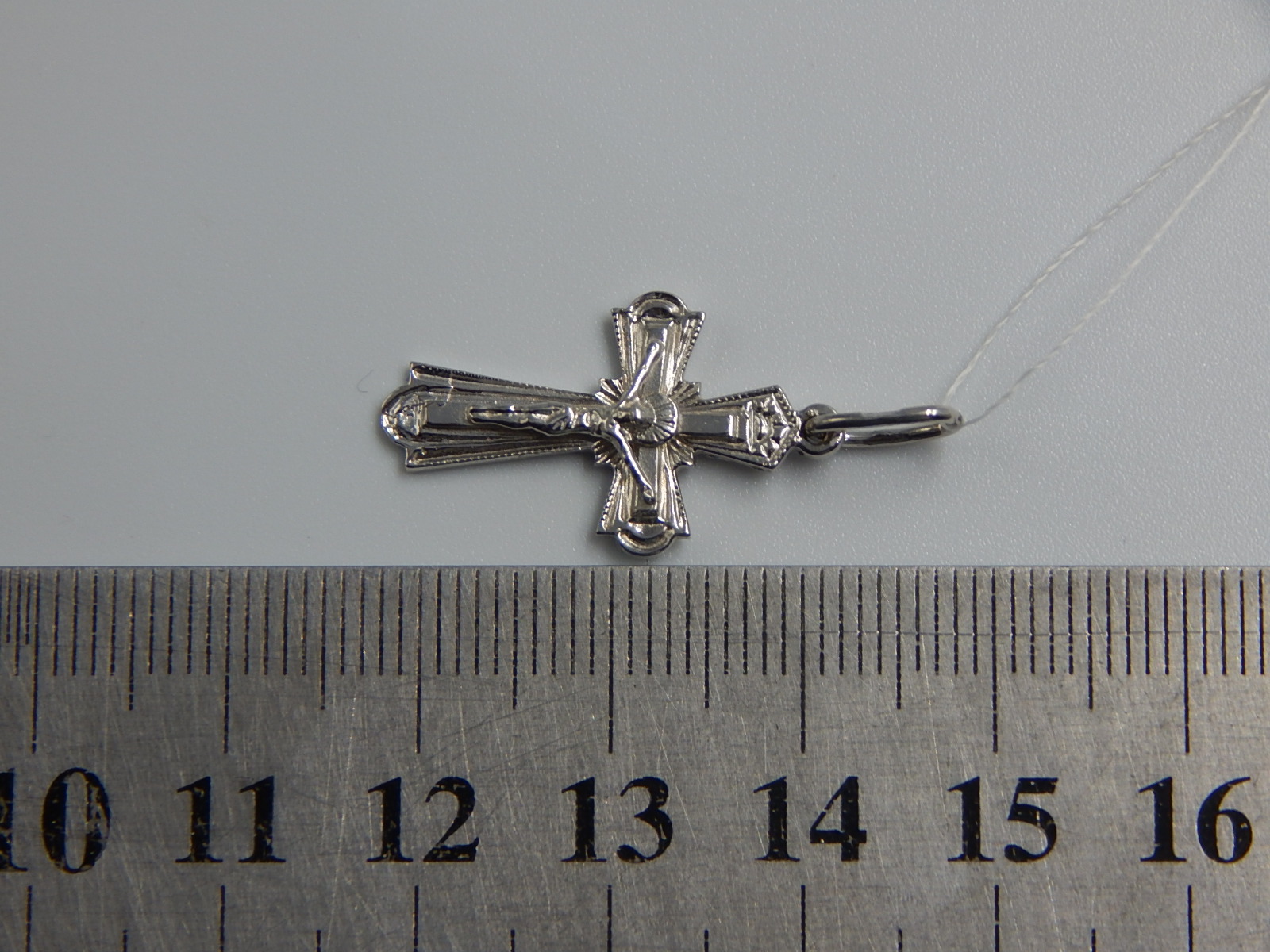 Срібний підвіс-хрест (32251019) 2