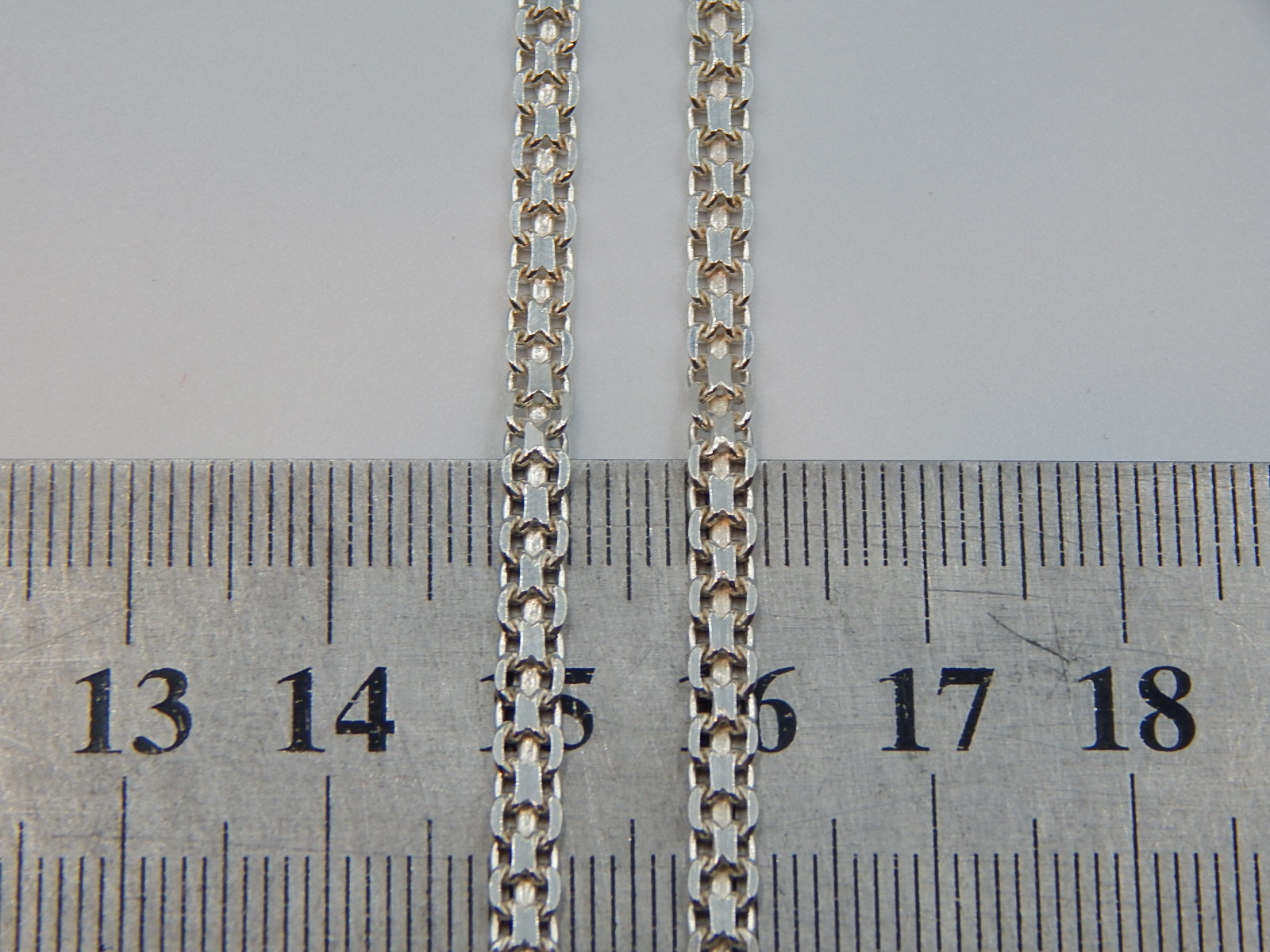 Серебряная цепь с плетением Фантазийное (32355828) 1
