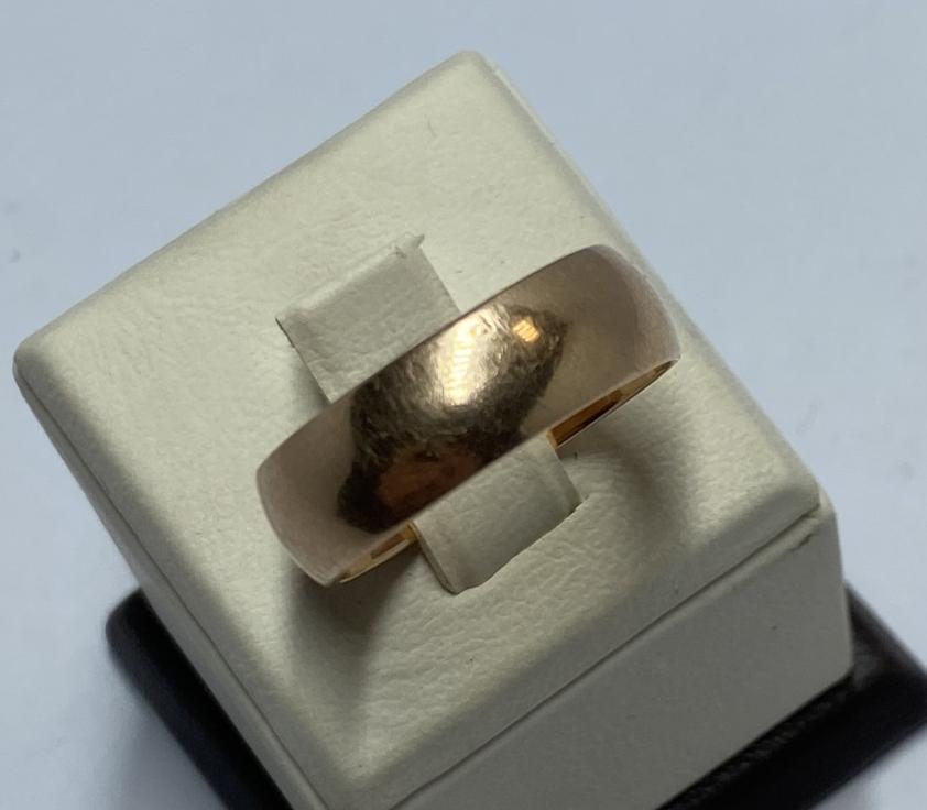 Обручальное кольцо из красного золота (33747357)  0