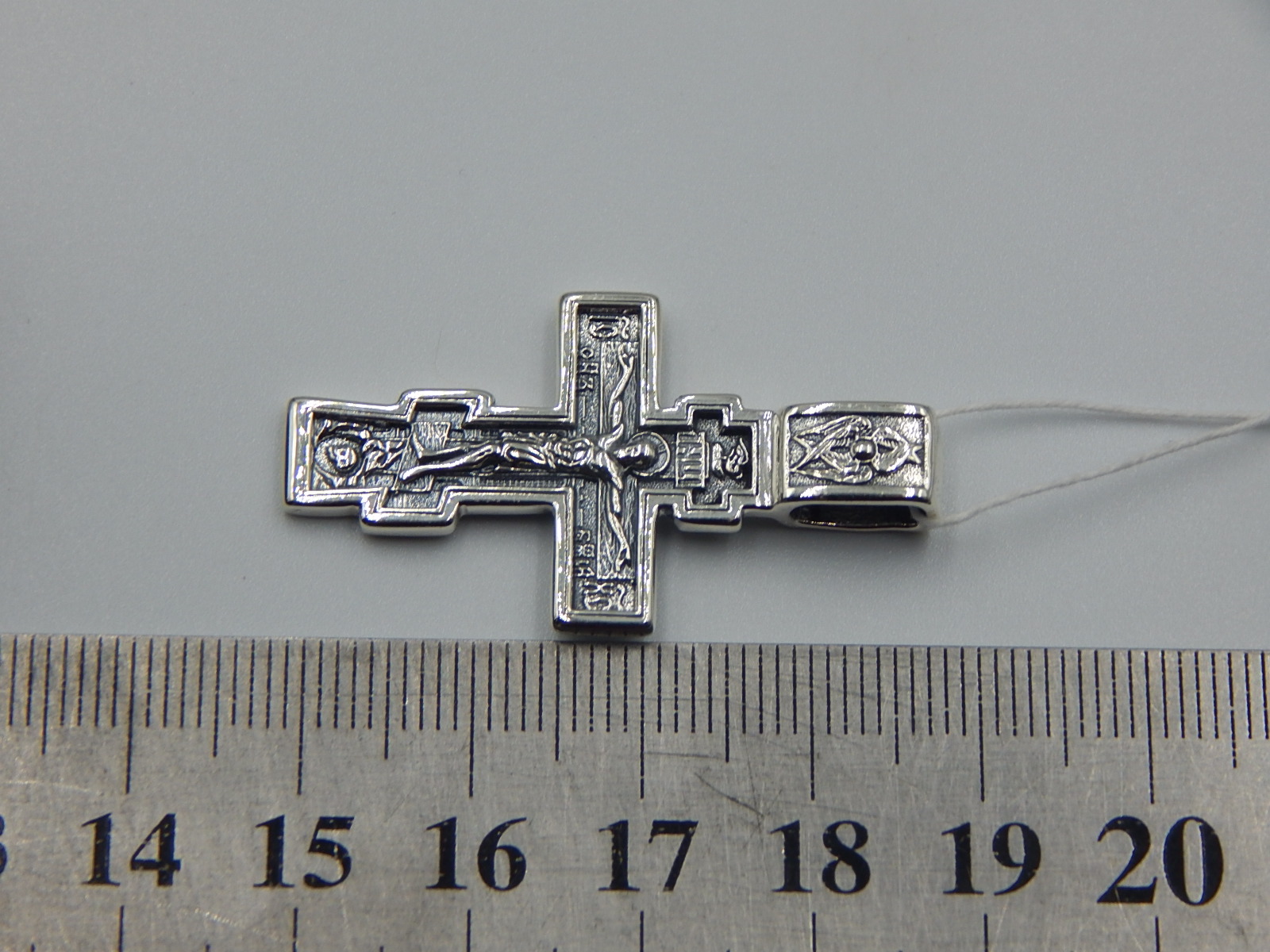 Срібний підвіс-хрест (32272309) 2