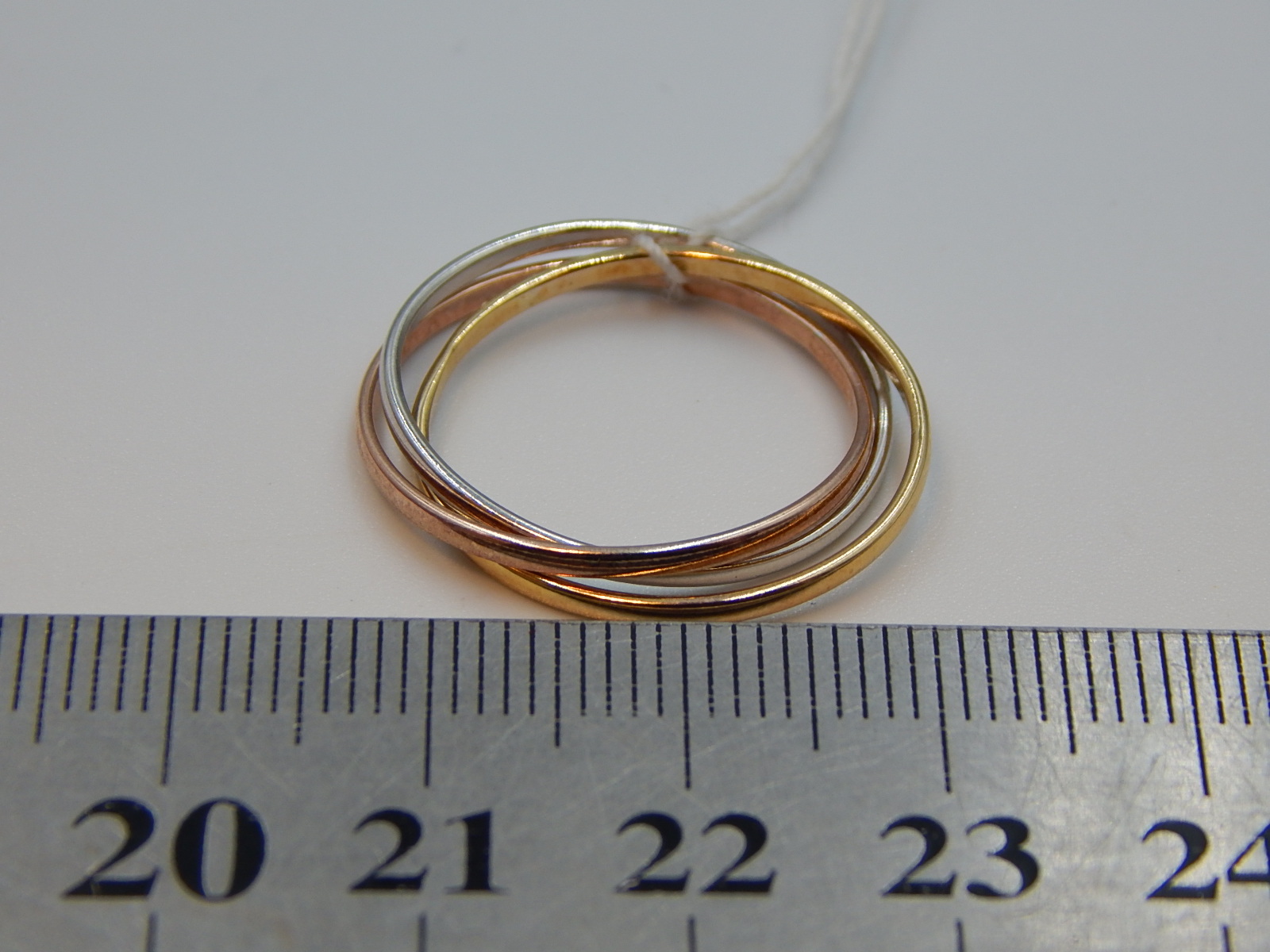 Серебряное кольцо с позолотой (31008559) 4