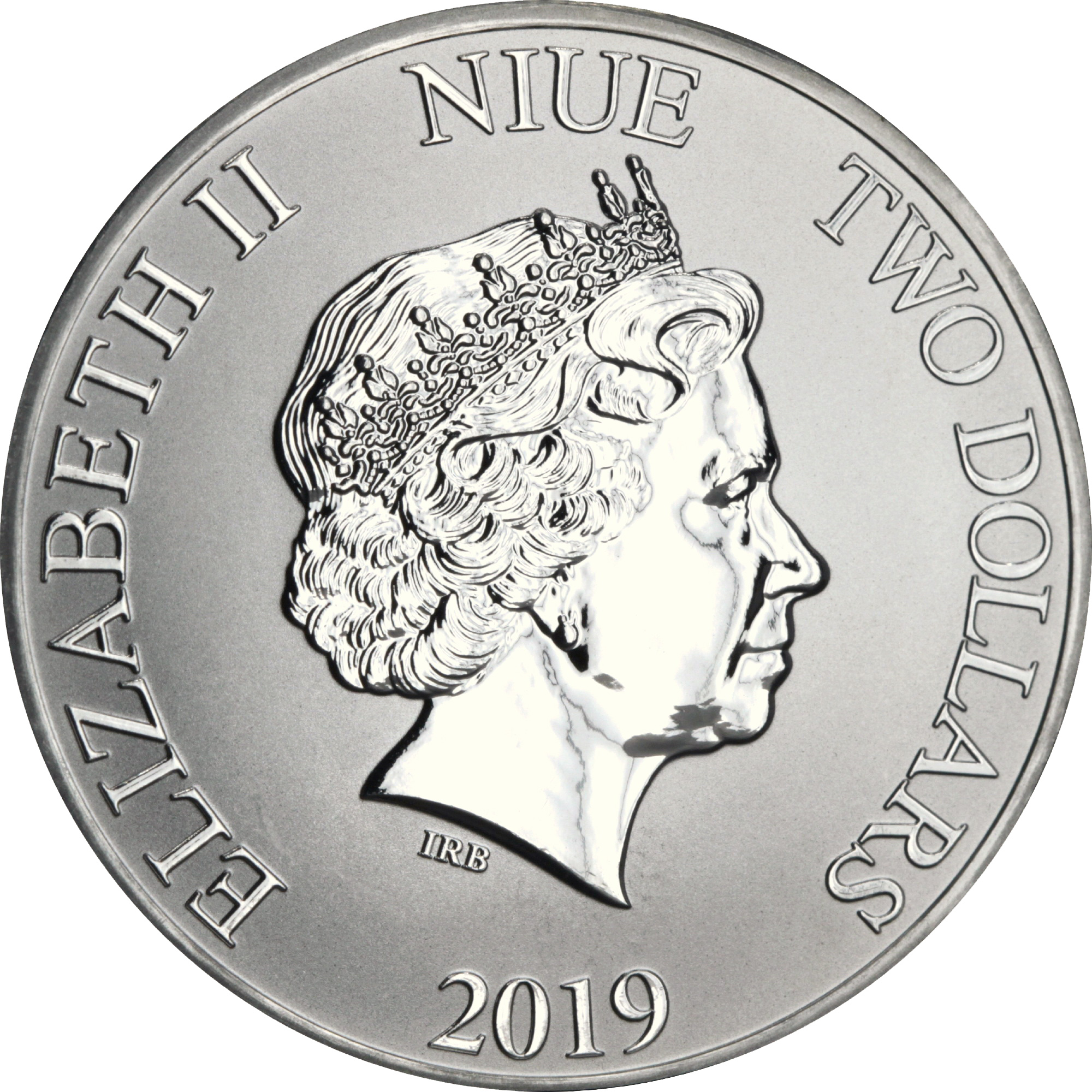 Серебряная монета 1oz Солдат Клон Звездные Войны  2 доллара 2019 Ниуэ (29127399) 1