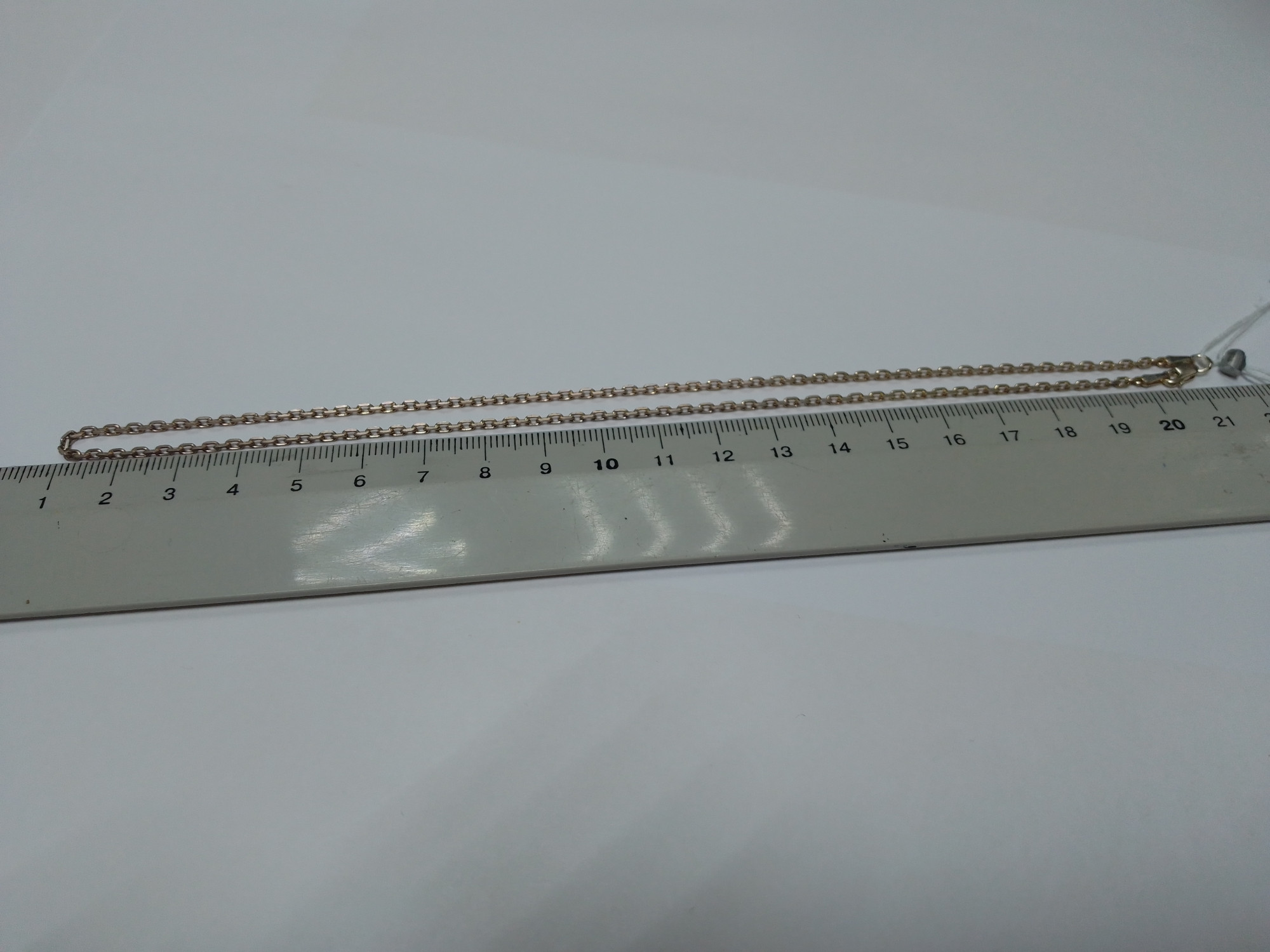 Серебряная цепь с плетением Якорное (30532431) 2