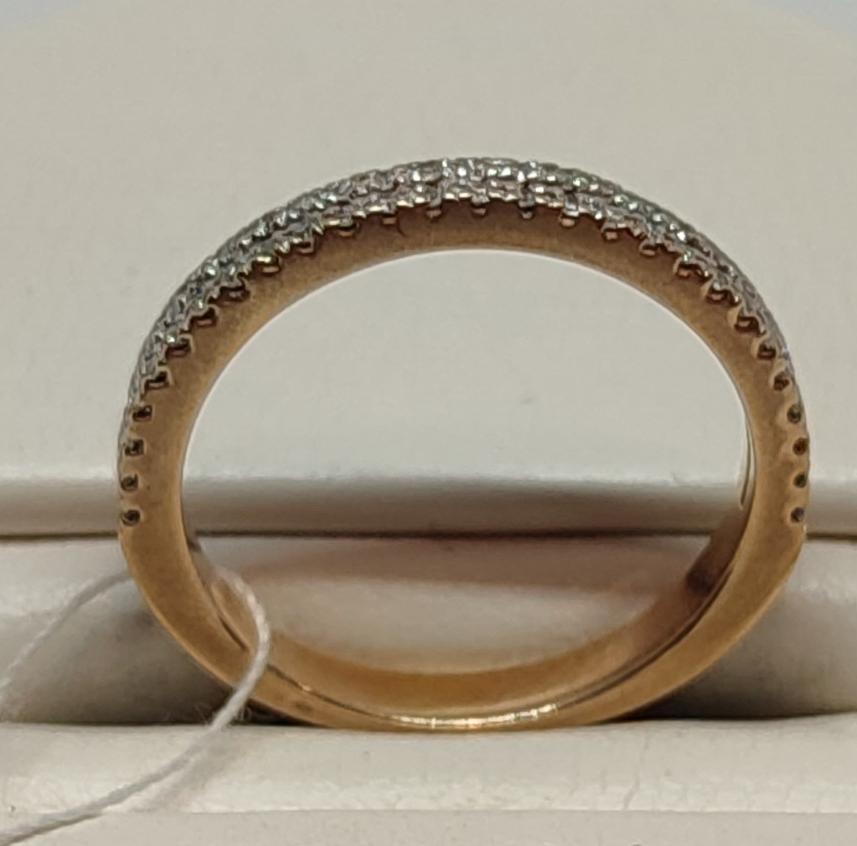 Кольцо из красного золота с бриллиантом (-ми) (32859973)  2