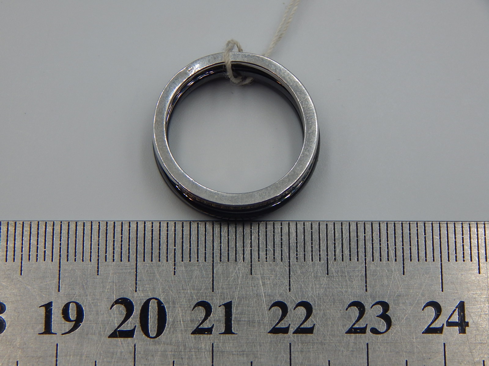 Титанова каблучка зі сріблом і цирконієм (33722391) 4