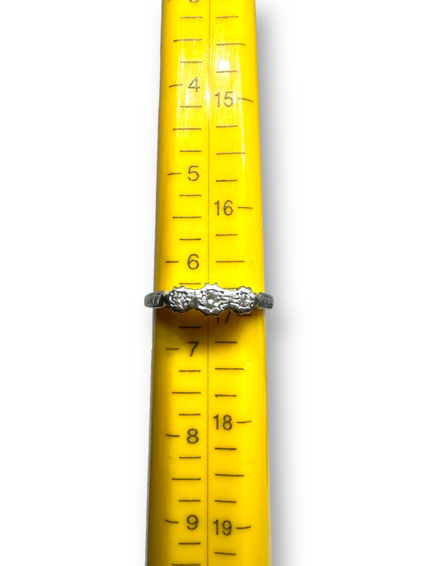 Кольцо из желтого и белого золота с бриллиантом (-ми) (29610072) 3