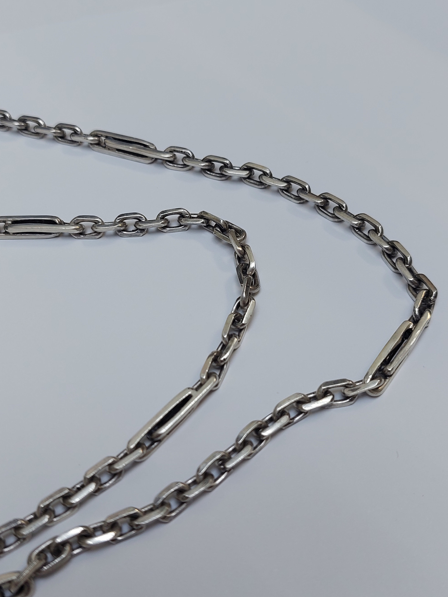Серебряная цепь с плетением Якорное (33700205) 1