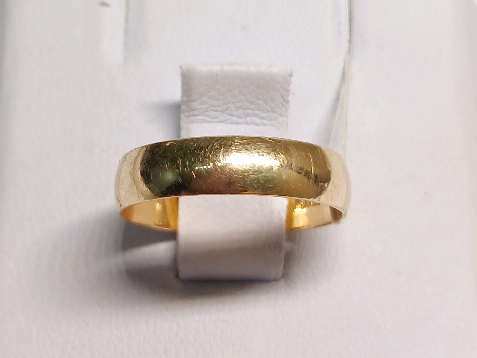 Обручальное кольцо из красного золота (31265652) 0