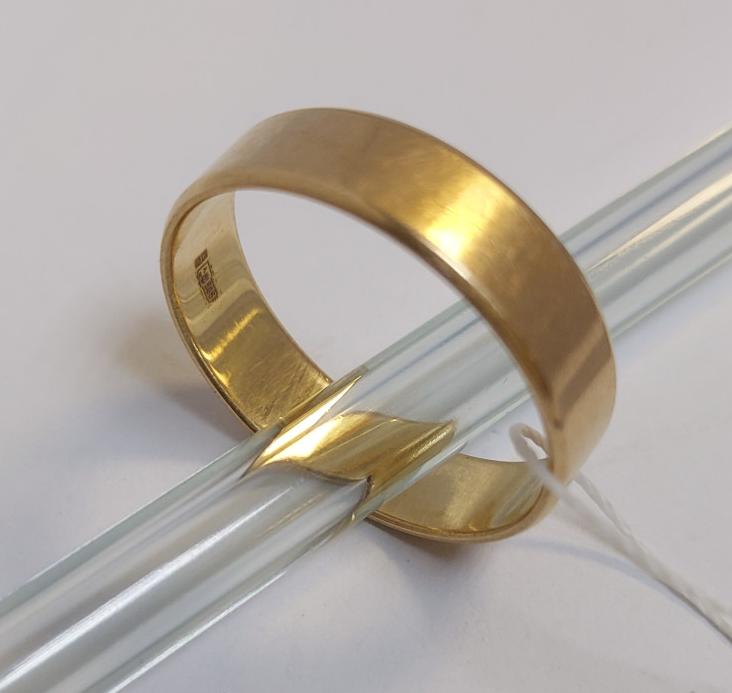 Обручальное кольцо из красного золота (33750728) 2