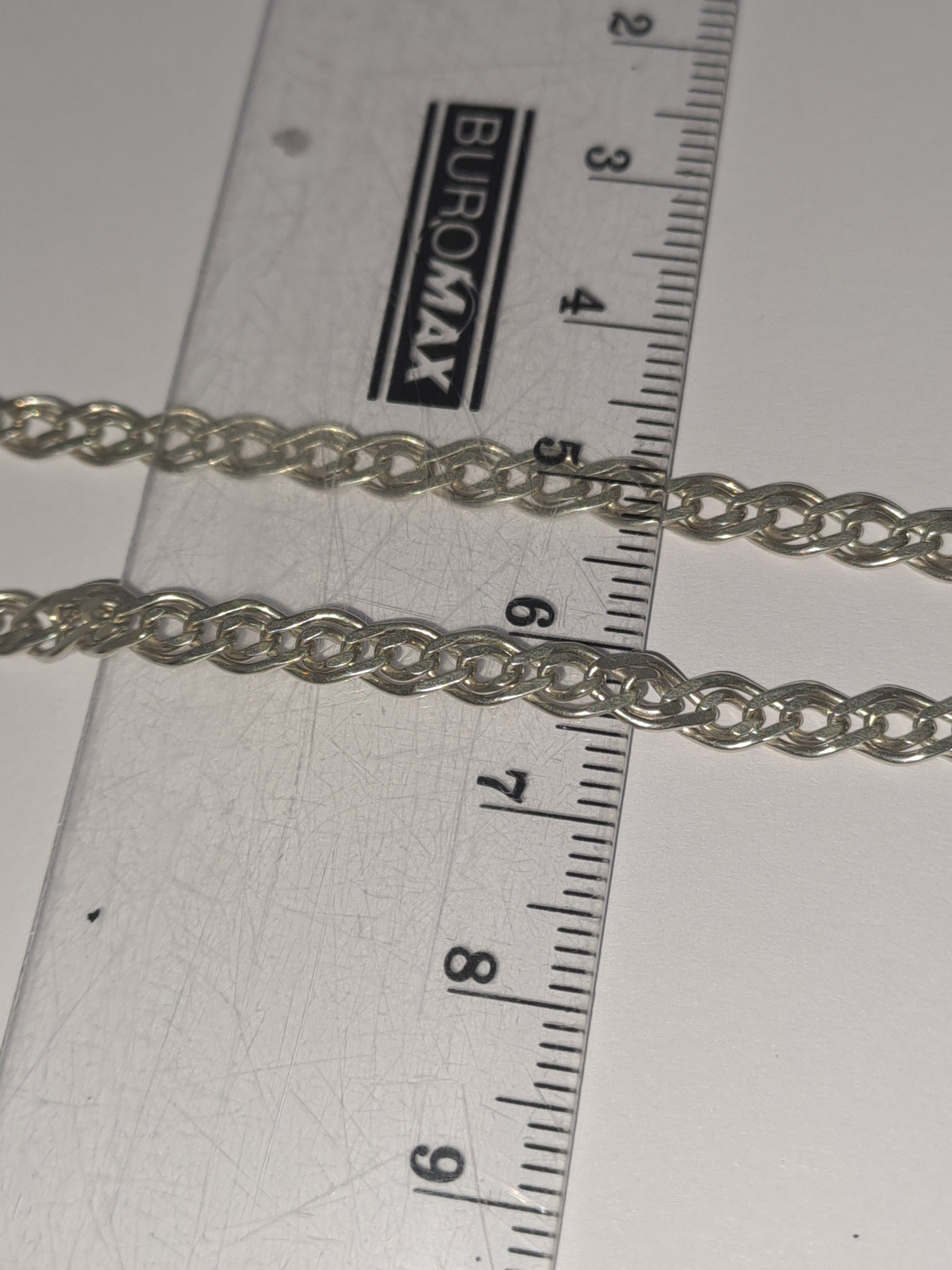 Серебряная цепь с плетением Нонна (33783091) 1