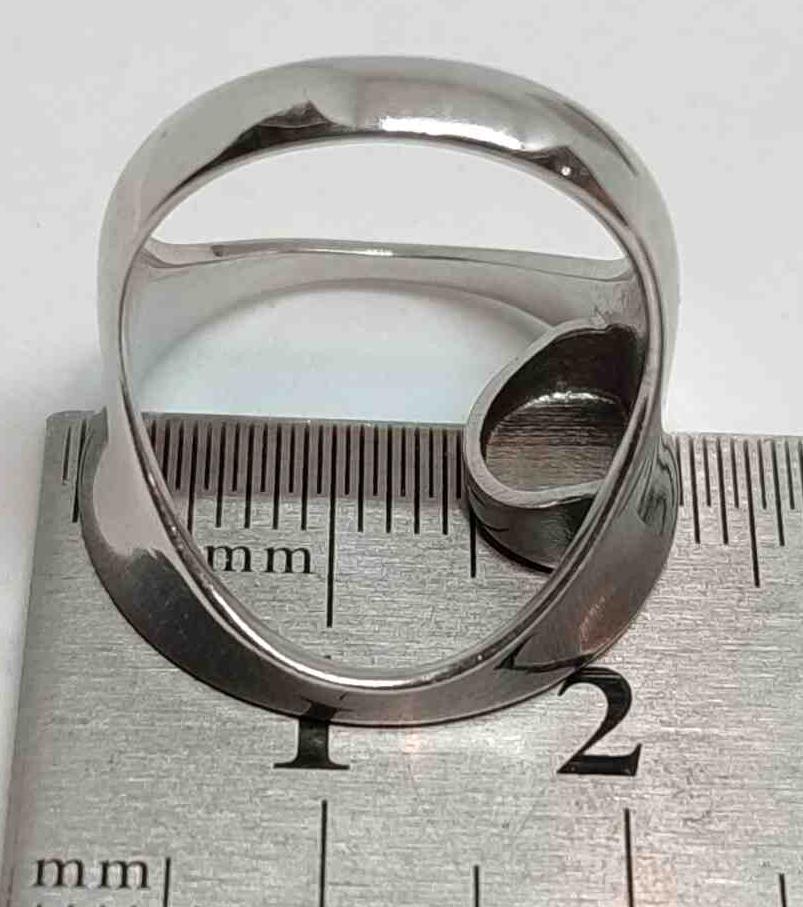 Серебряное кольцо с эмалью (29423001) 3