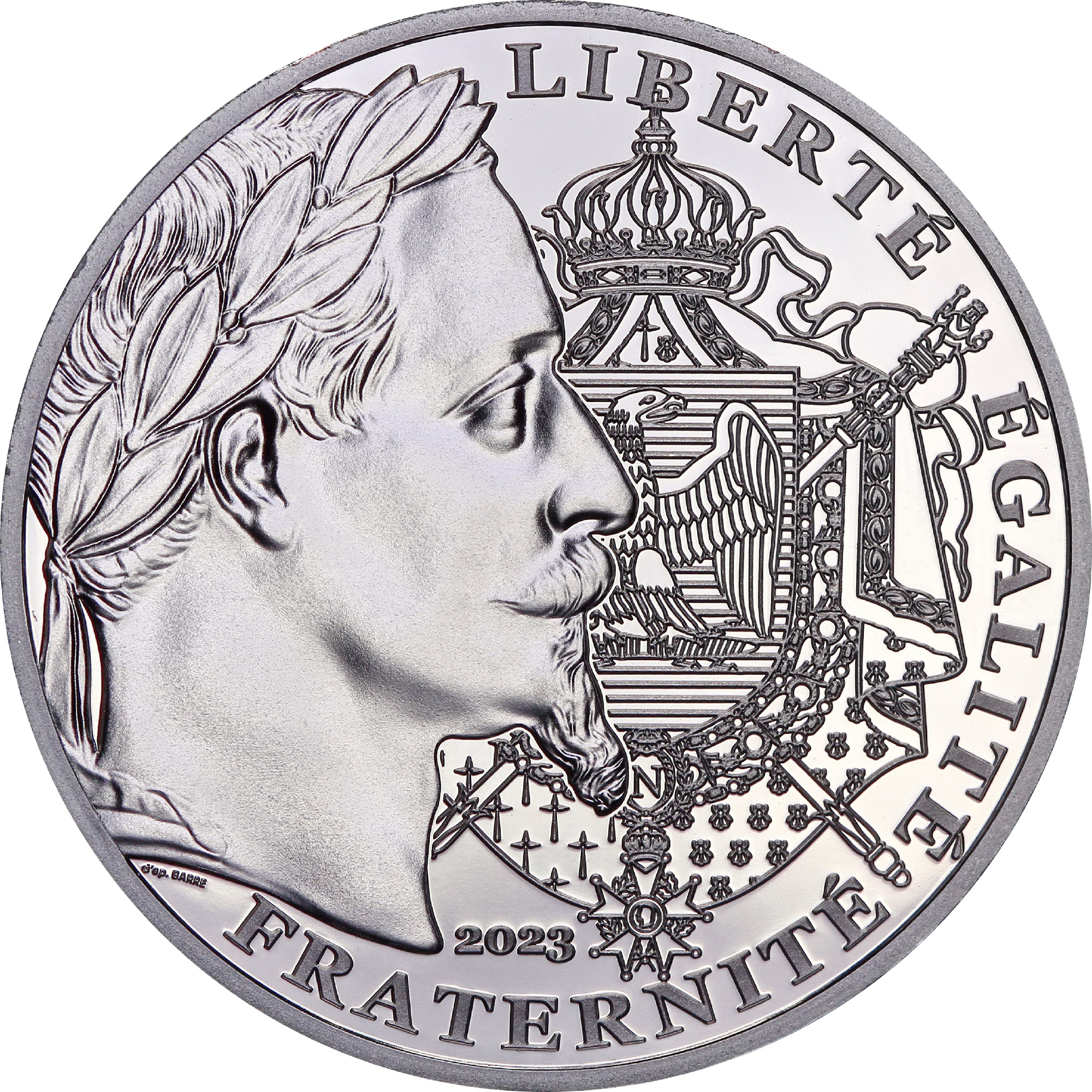 Срібна монета 1/2oz Золото Франції: Наполеон 20 Євро 2023 Франція (30730970) 0