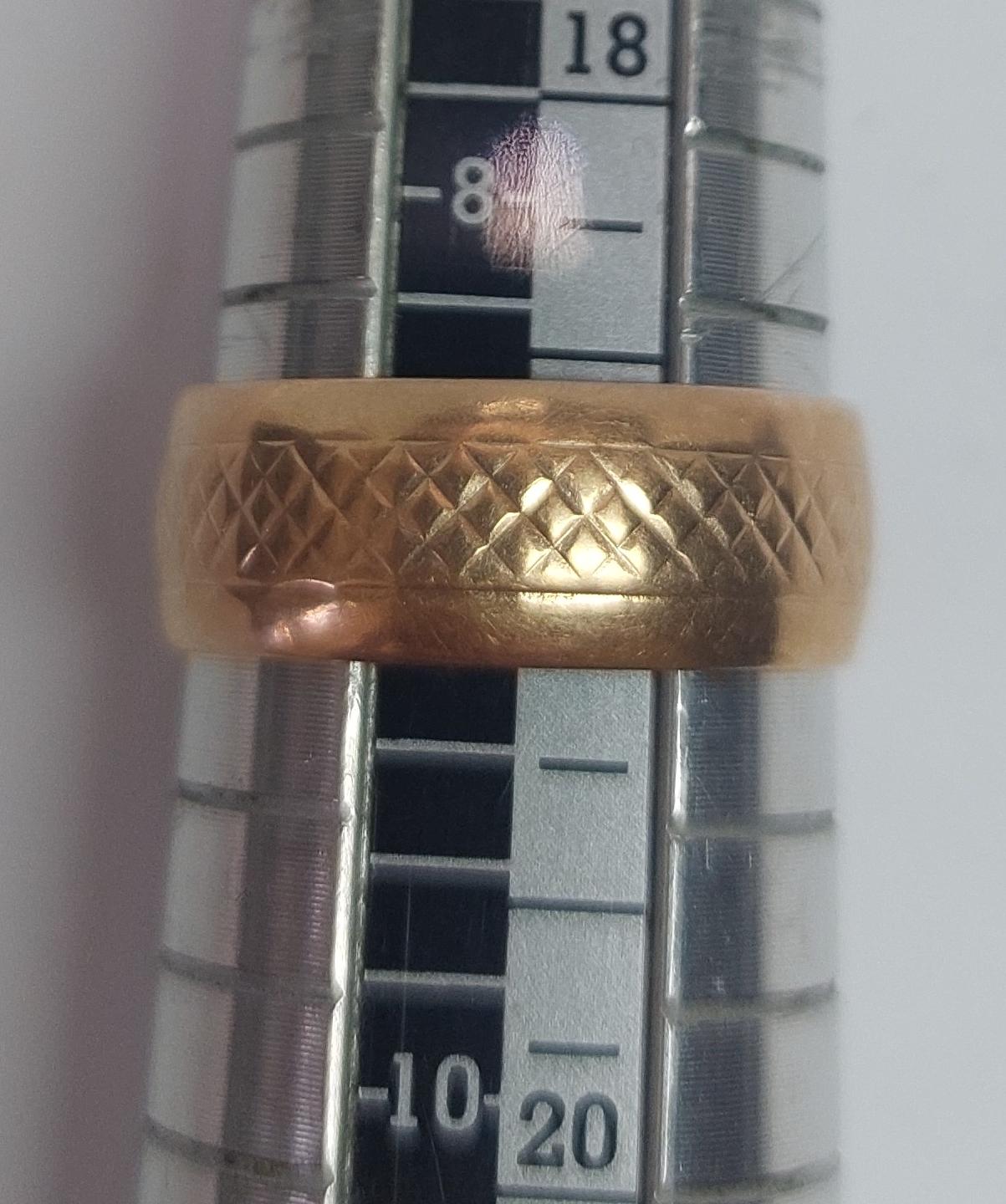 Обручальное кольцо из красного золота (33482315) 1