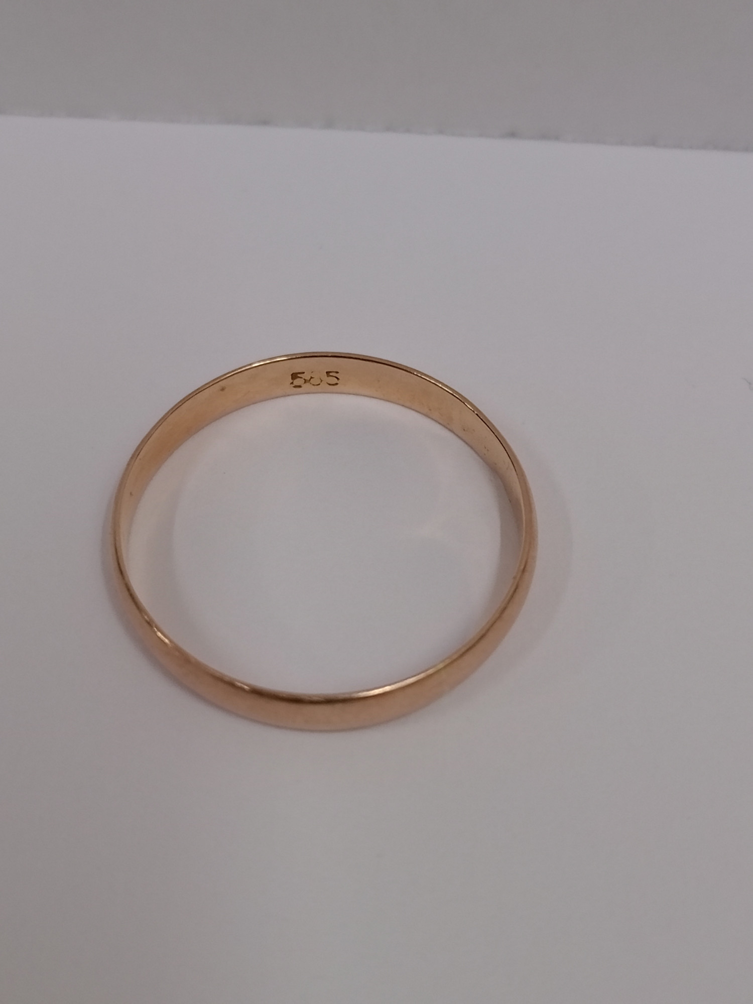 Обручальное кольцо из красного золота (33420712) 2