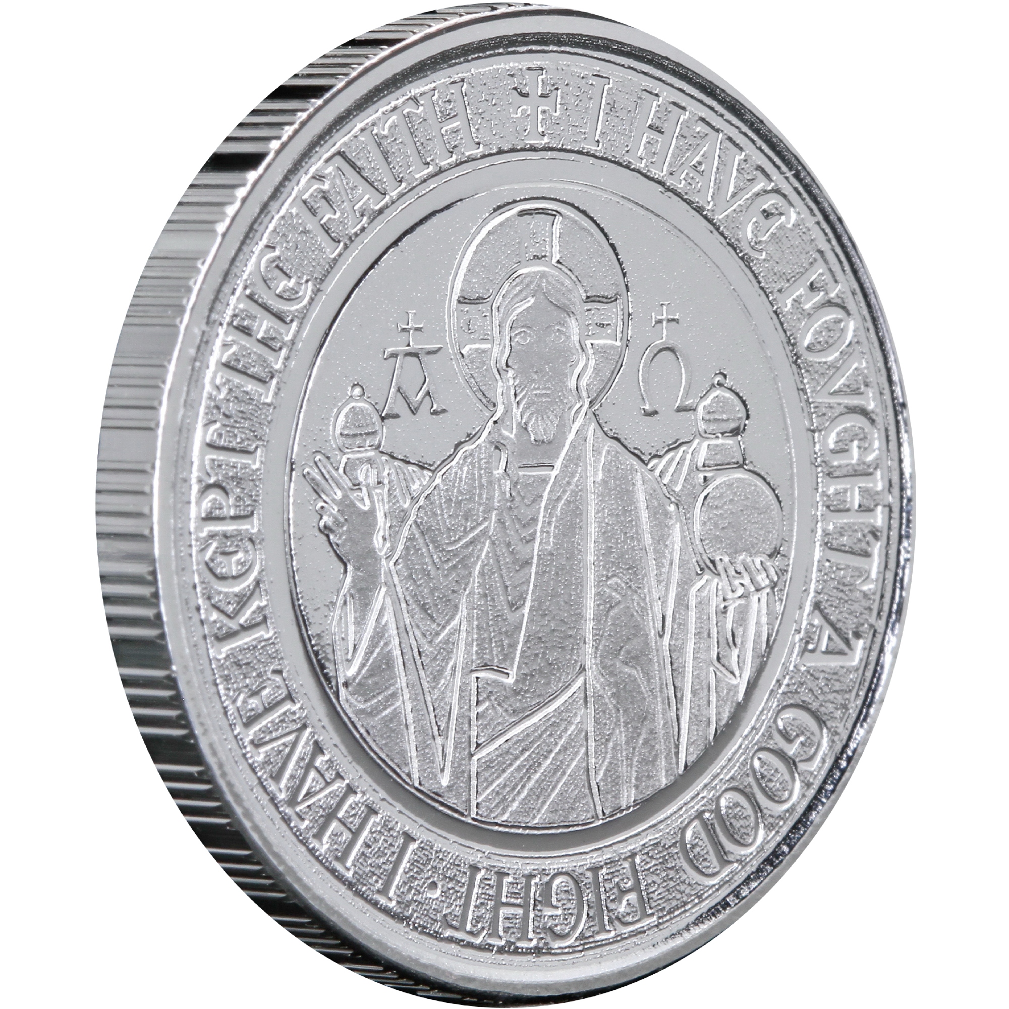 Серебряная монета 1/2oz Альфа и Омега 1 тала 2021 Самоа (29360752) 6