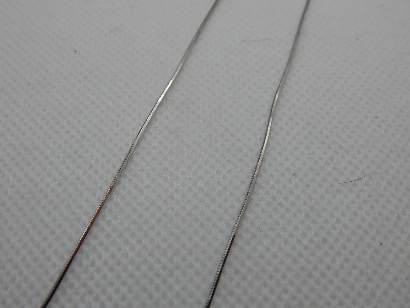 Серебряная цепь с плетением Снейк (30630910) 2