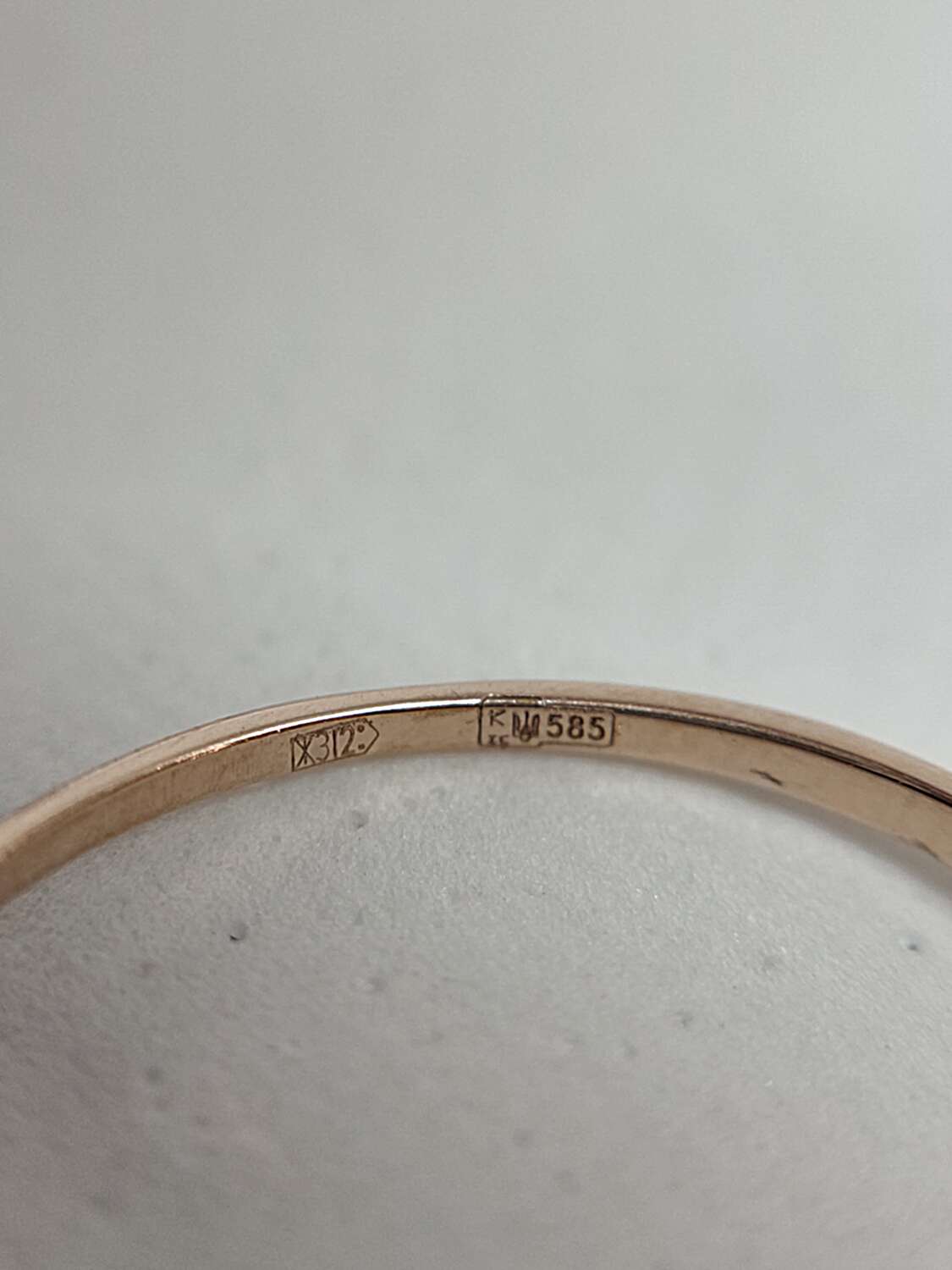 Кольцо из красного золота с бриллиантом (-ми) (30859164) 6