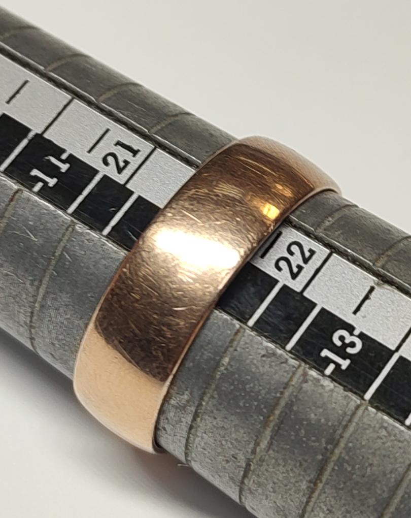 Обручальное кольцо из красного золота (33798741) 2
