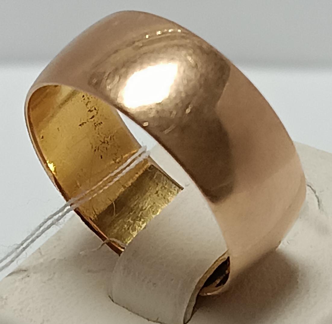 Обручальное кольцо из красного золота (33704418) 2
