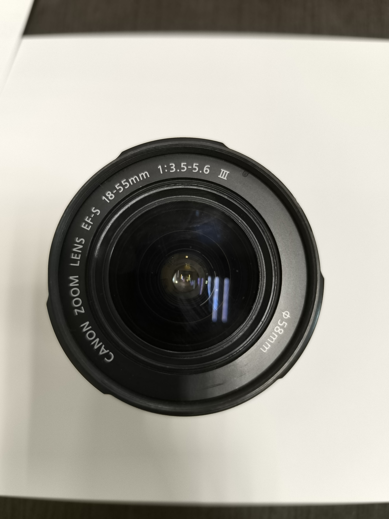 Объектив Canon Zoom Lens EF-S 18-55mm  2