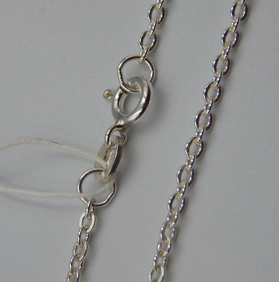 Срібний ланцюг із плетінням ролло (31776716) 0