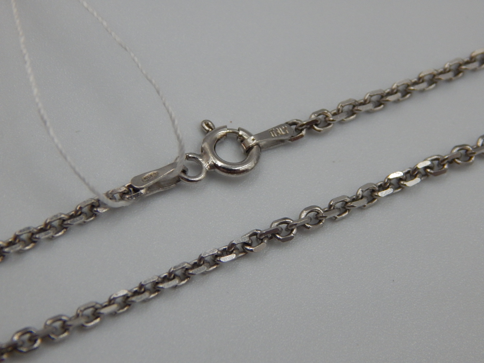 Серебряная цепь с плетением Якорное (30554163) 2