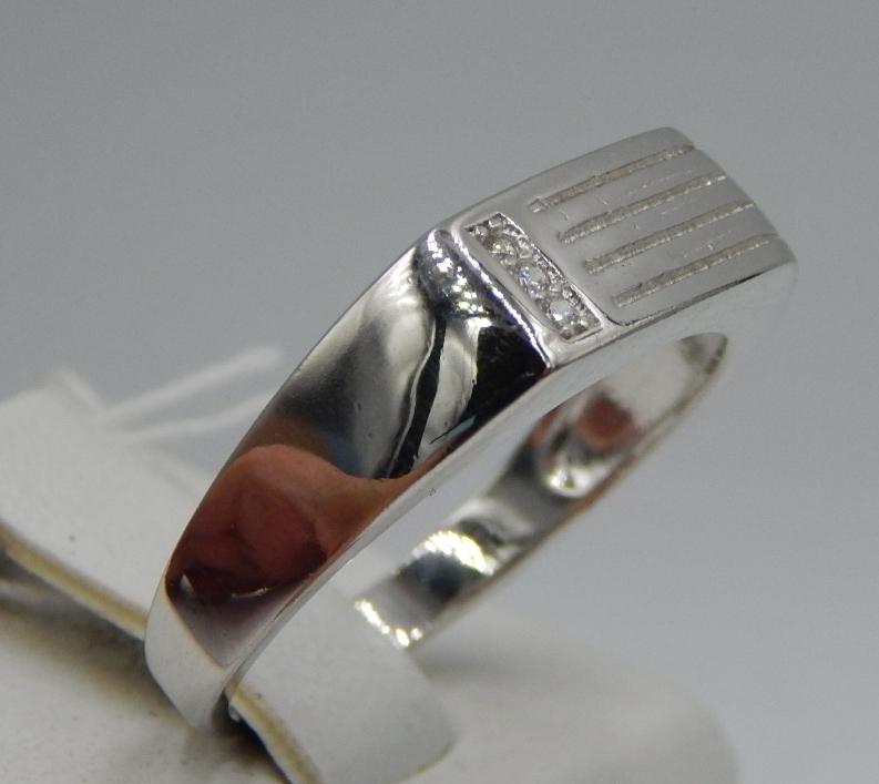 Срібний перстень із цирконієм (29477775) 1