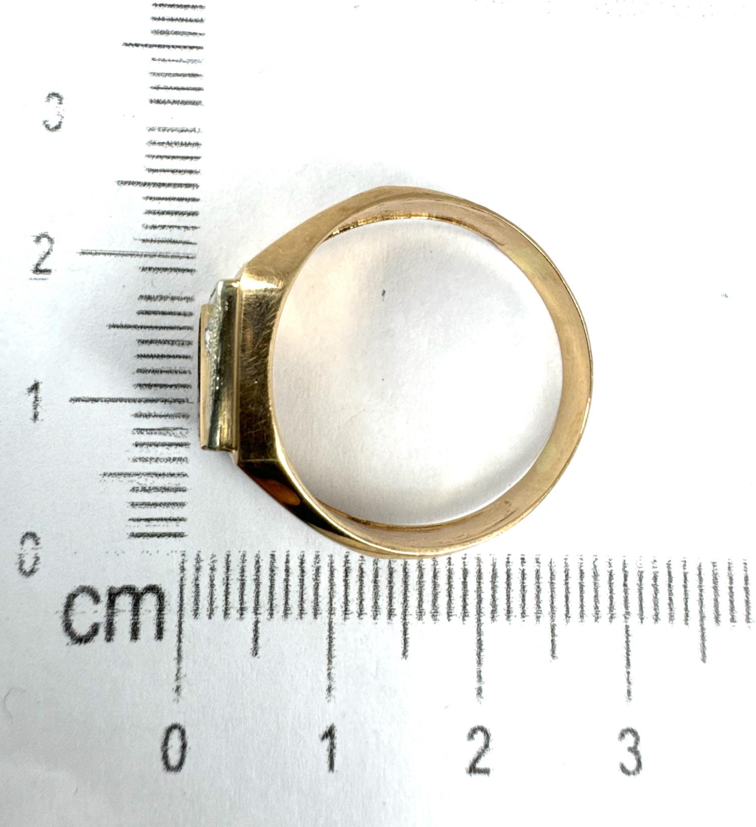 Перстень из красного и белого золота с эмалью и цирконием (33746140) 3