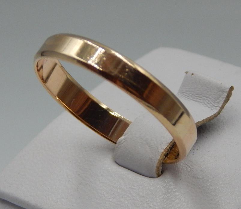 Обручальное кольцо из красного золота (32282278) 1