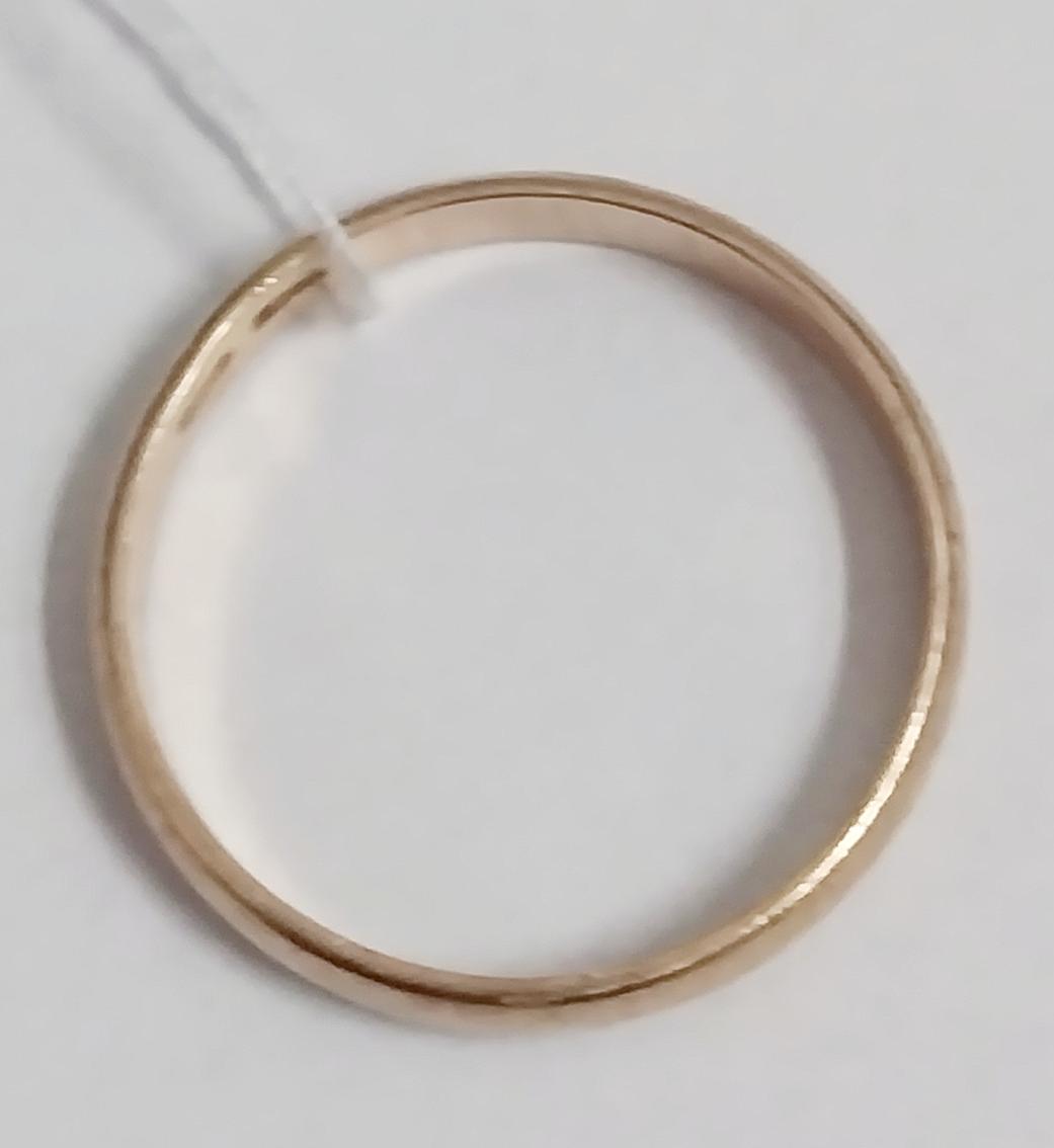 Обручальное кольцо из красного золота (32759554) 3