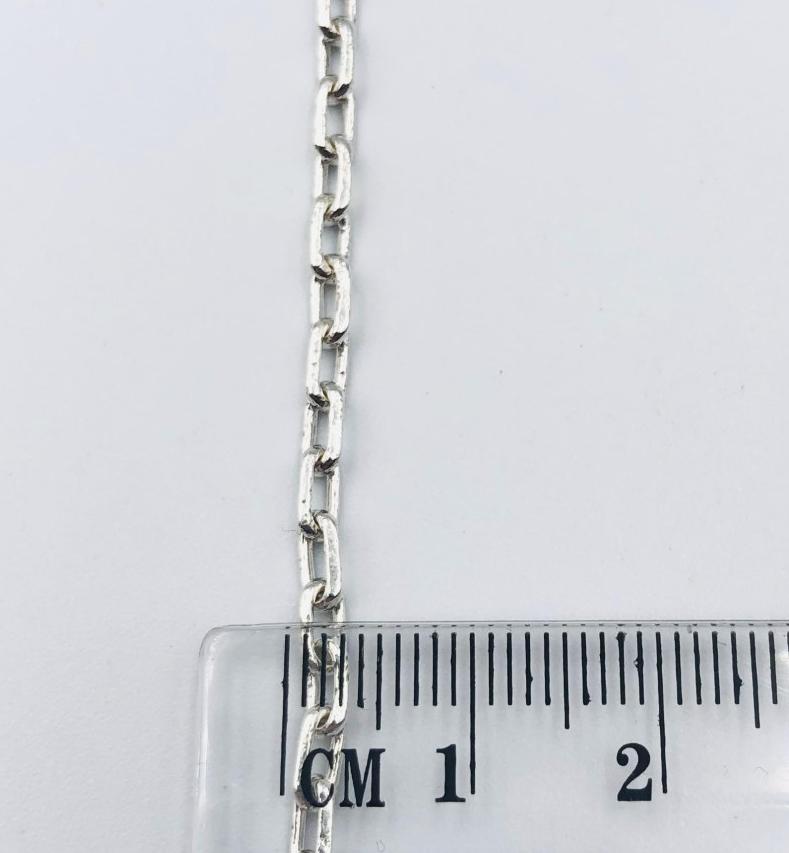 Серебряная цепь с плетением Якорное (32536846) 1