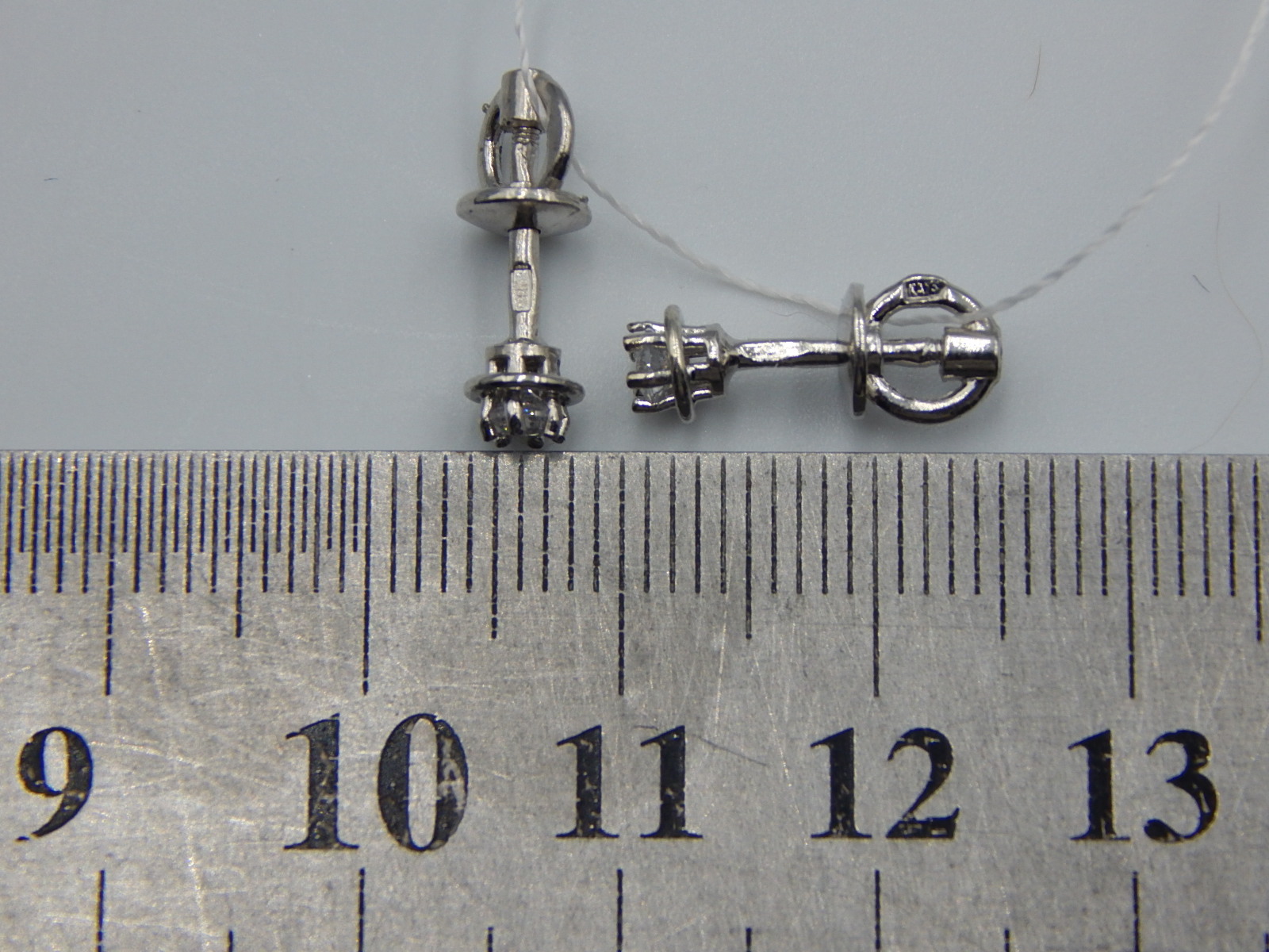 Срібні сережки з цирконієм (32505084) 3