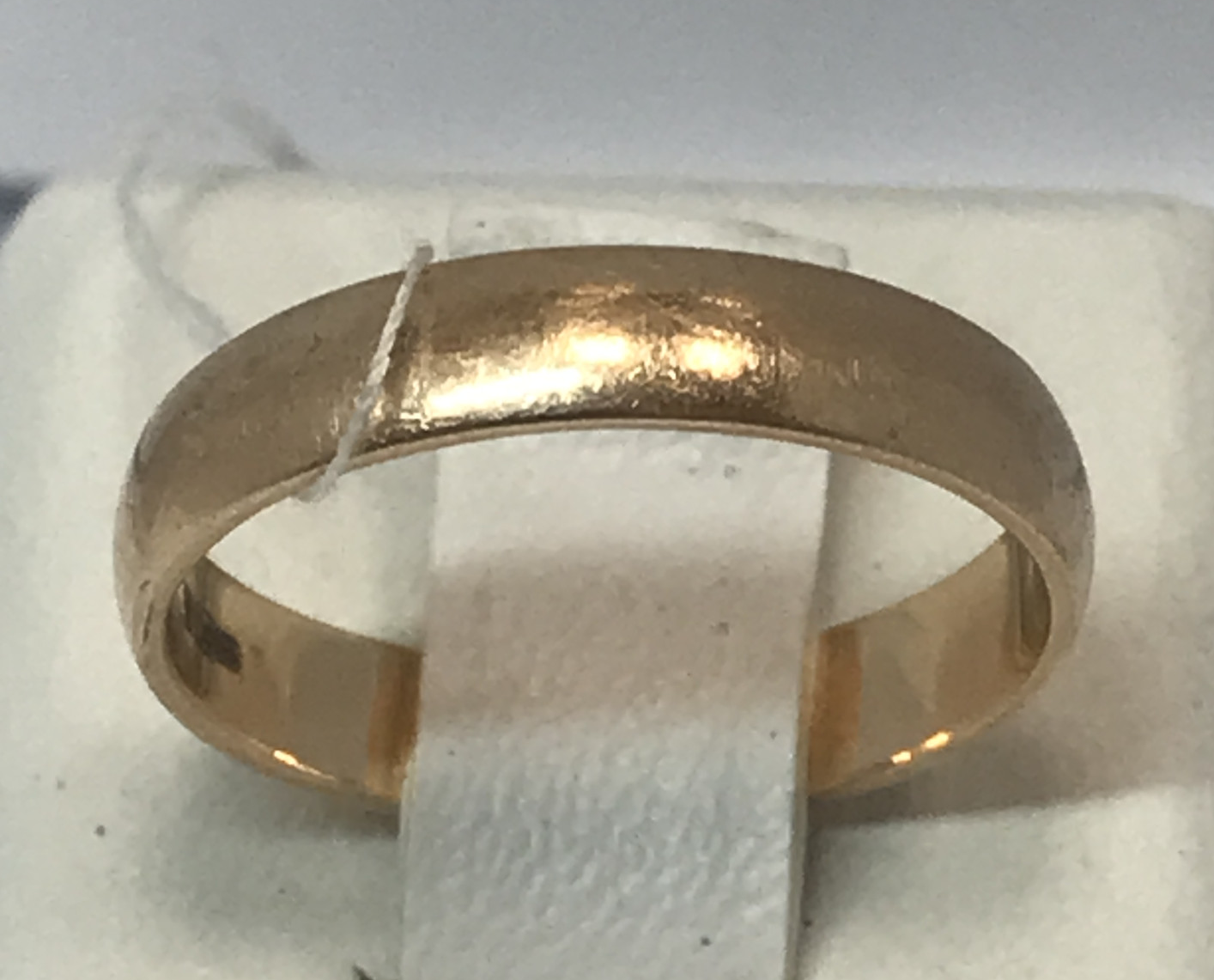 Обручальное кольцо из красного золота (33722594)  0