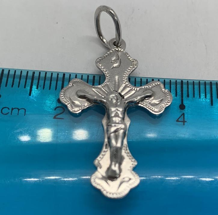 Срібний підвіс-хрест (33349813) 2