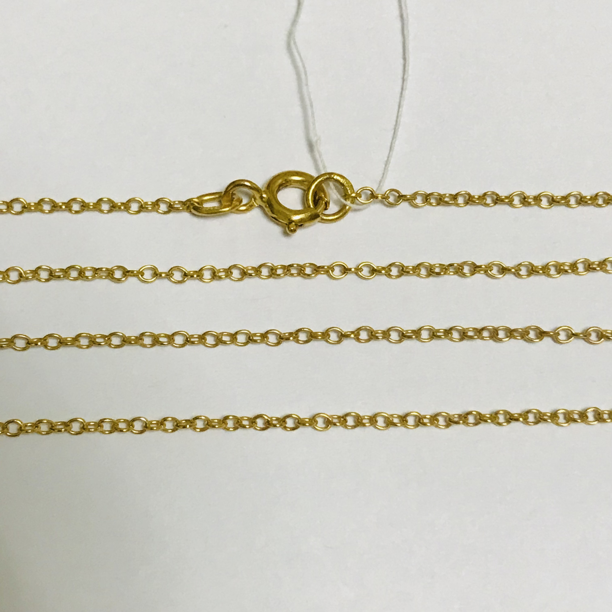 Цепь из желтого золота с плетением Якорное (30657394)  2