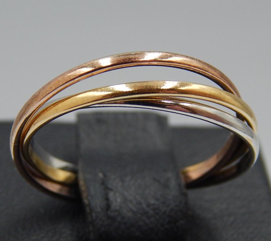 Серебряное кольцо с позолотой (31008559) 0