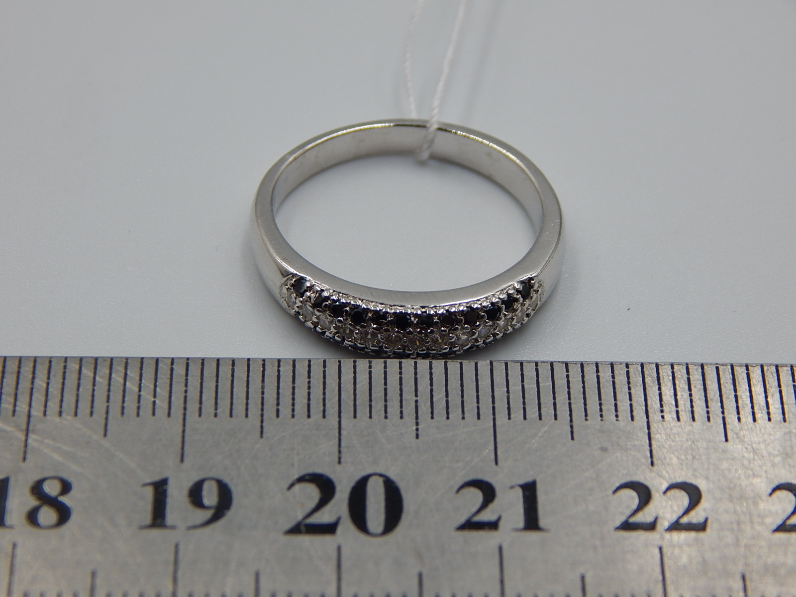 Серебряное кольцо с цирконием (32412719) 3