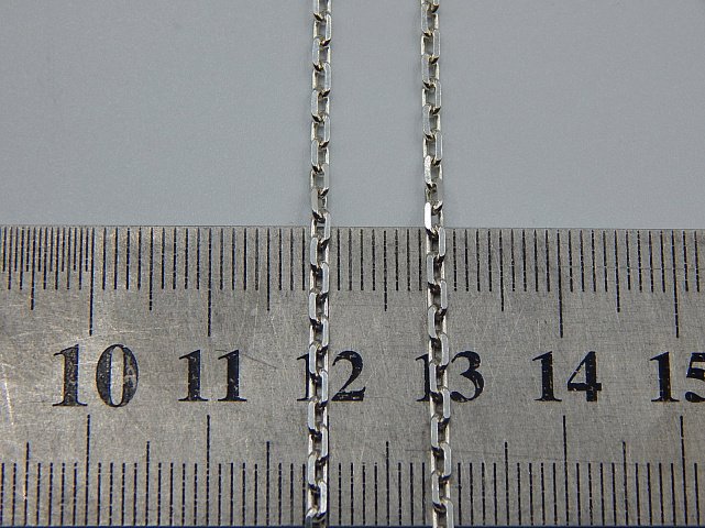 Срібний ланцюг із плетінням Якірне (32114090) 2