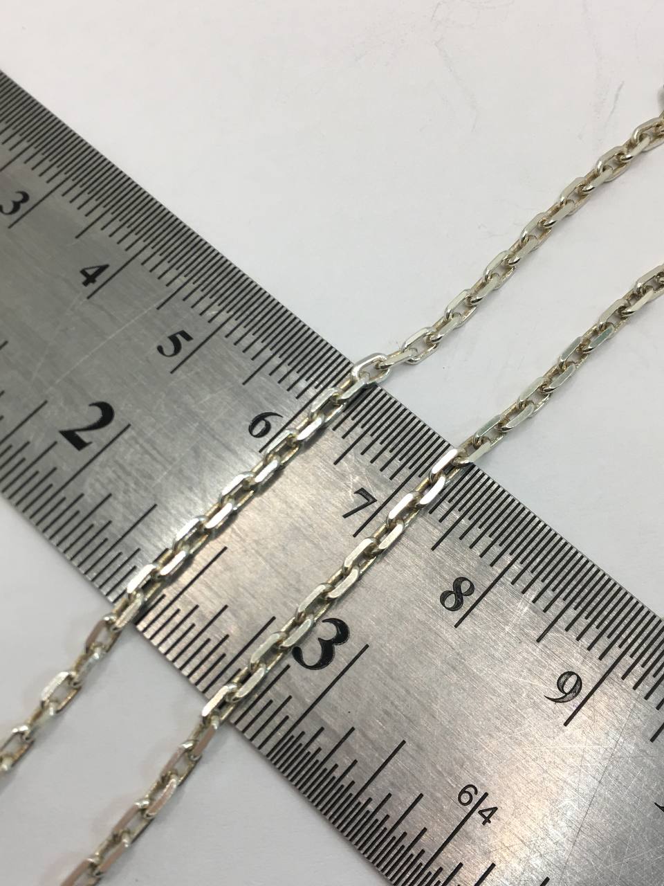 Серебряная цепь с плетением Якорное (32465059) 3