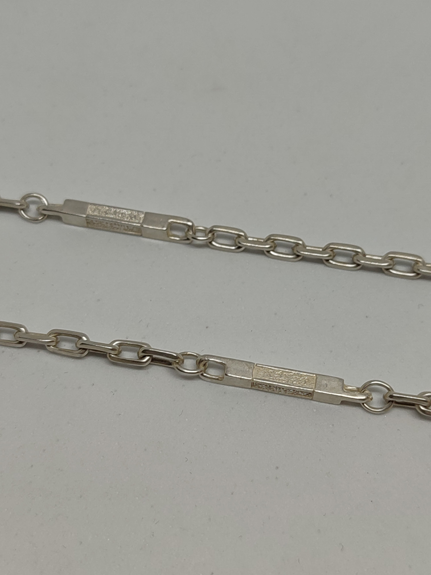 Серебряная цепь с плетением Якорное (30579727) 1