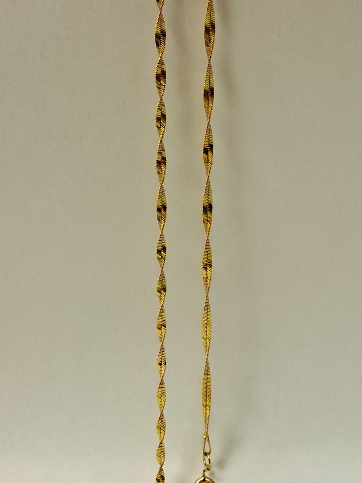 Цепь из желтого золота с плетением Фантазийное (31230296) 1